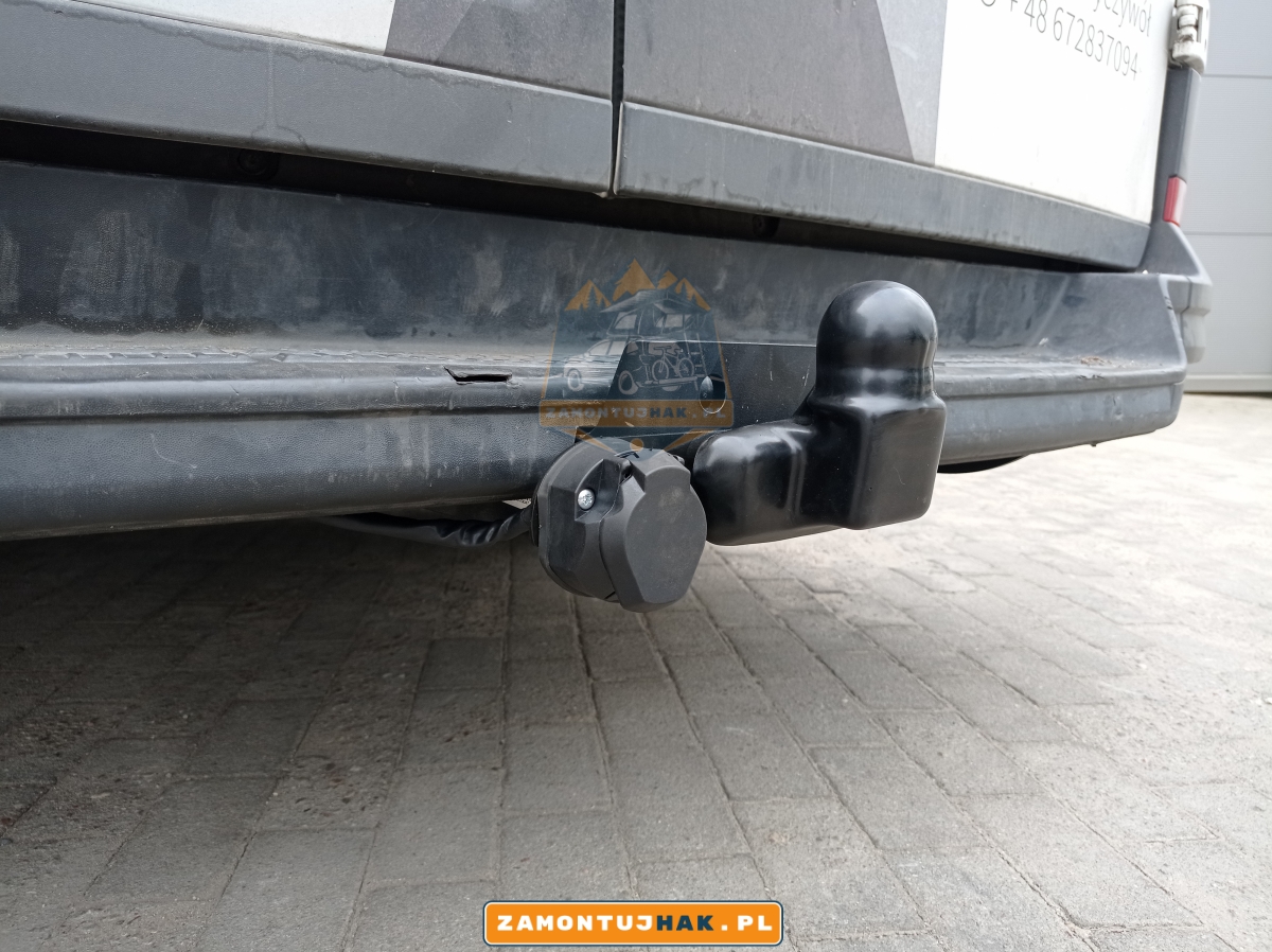 volkswagen crafter z stopniem hak holowniczy